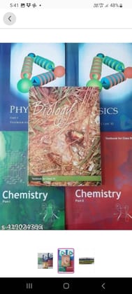  NCERT Science (PCB) for Class 11 Books Set 11 (English Medium) (5 Books) Hardcover Net Quantity : 50