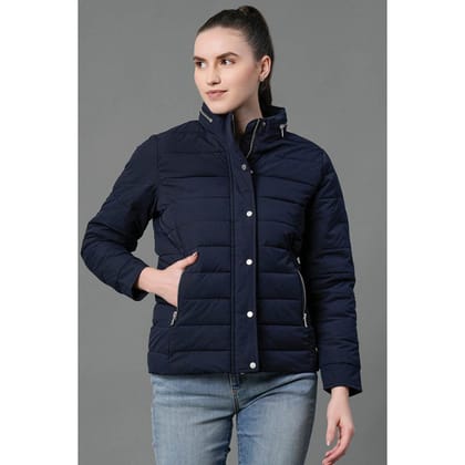 Mode By RedTape Women's Navy Padded Jacket