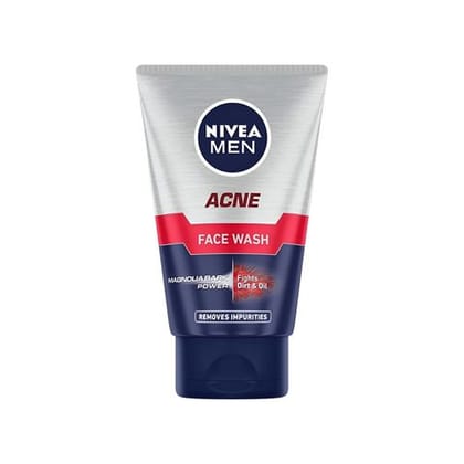 Nivea Men Acne Face Wash, 100 gm Tube