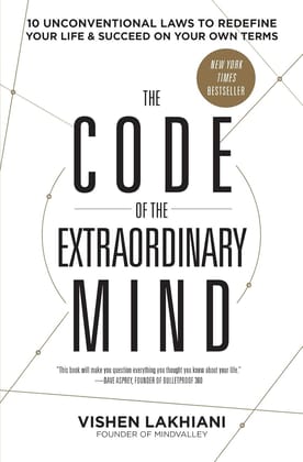 The Code of the Extraordinary Mind Paperback – 10 August 2020by VISHEN LAKHIANI (Author)-New / BooksAdora