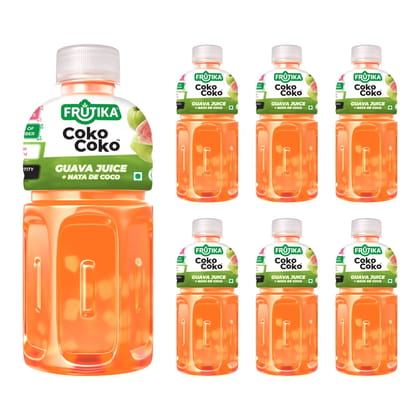 Frutika Coko Coko Guava Juice with Nata De Coco 320ml