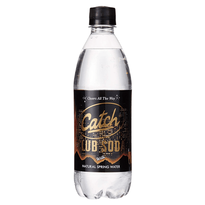 Catch Club Soda - Natural Spring Water, 500 Ml Pet Bottle