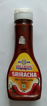 Sing Cheung Sriracha Sauce (Hot Chilli Garlic Sauce)-320grms