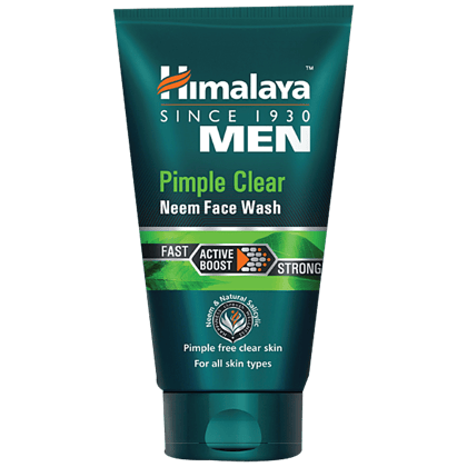 Himalaya Men Pimple Clear Neem Face Wash, 100 Ml