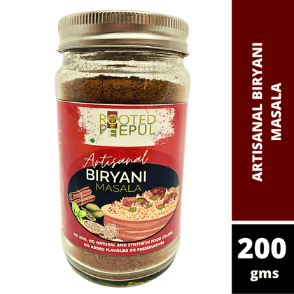 Artisanal Biryani Masala | More Spice Less Chilli | 100% Natural-200 g