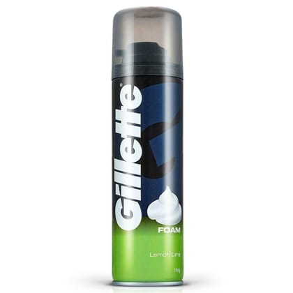 Gillette Lemon Lime Shaving Foam 196g