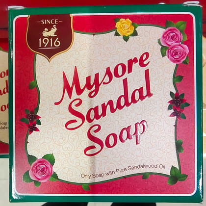 Mysore sandal soap