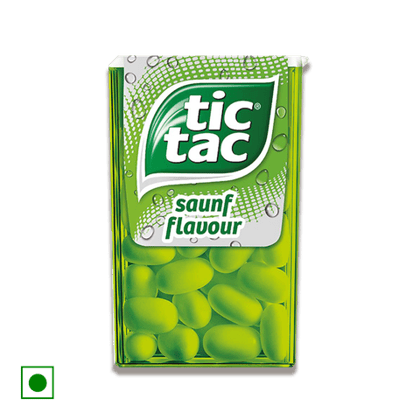 Tic Tac Sanuf Falvour Saunf Flavour, 9.7 gm Box