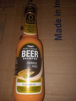 Beer shampoo 