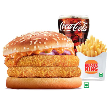 Crispy Veg Double Patty Meal,