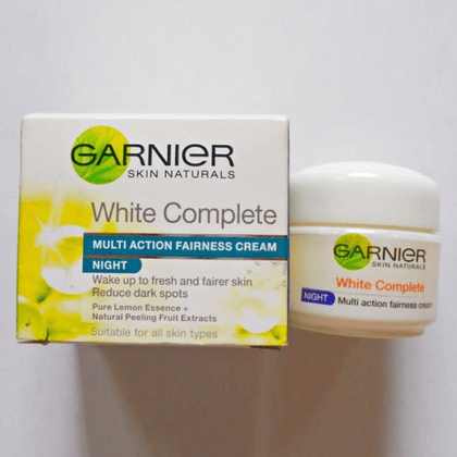Garnier White Complete Night Cream, 40 gm Jar