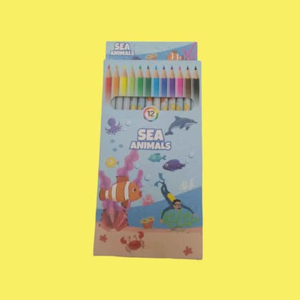 Unicorn Color Pencils- For Kids, School &  Birthday Return Gift (Pack of 6) & (Pack of 10)-Pack of 6