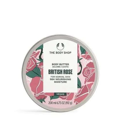 The Body Shop Britsh Rose Body Butter 200ML