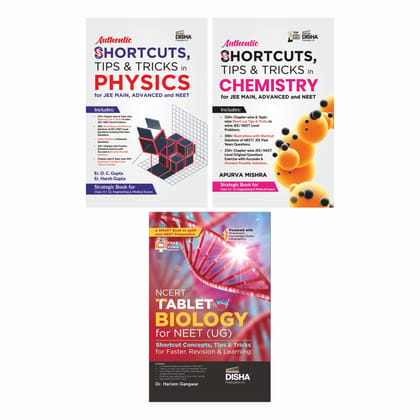 SHORTCUTS, TIPS & TRICKS in Physics, Chemistry & Biology for NEET | One Liner Theory with Mnemonics, Knowledge Boxes & Intext PYQs Previous Year Questions | CUET (UG) Exams | NCERT Tablet