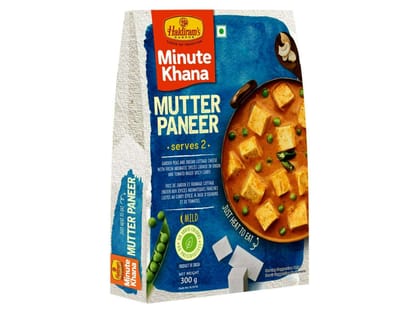 Haldiram's Nagpur Mutter Paneer - 300 Gm