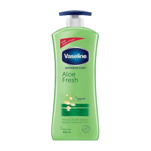 Vaseline Moisturiser Intensive Care Aloe Fresh 400ml