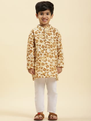 Kurta Pajama Set For Boys-1-2Y