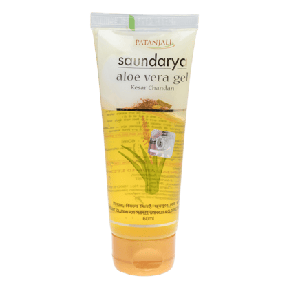 SAUNDARYA ALOEVERA GEL K.CHANDAN 60 ML