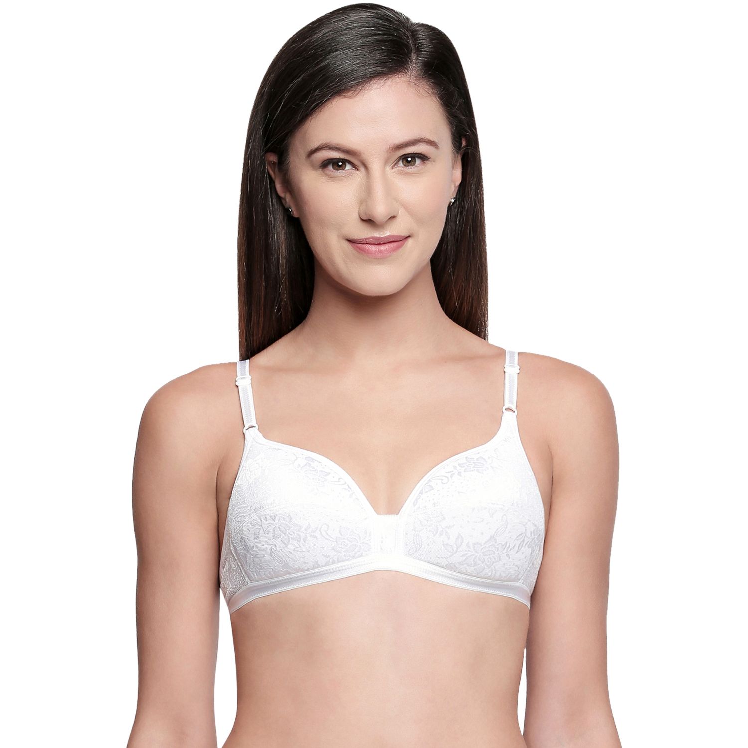 Bodycare Women Cotton Medium Coverage Lightly Padded Regular Bra 5526W