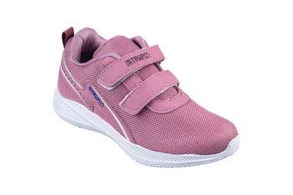 Strap On Ladies Onion Sports Shoe-Rose Gold / 4