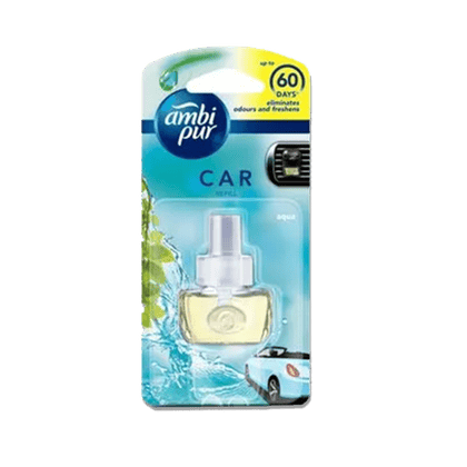 Ambi Pur Aqua Car Fragrance Vent Air Freshener - Refill, 7.5 ml Pack