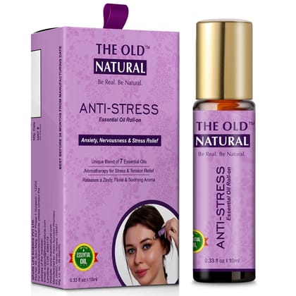 Anti Stress Roll on for Stress Relief 10ml-Anti Stress Roll on for Stress Relief 10ml - Pack of 1