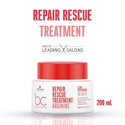 Schwarzkopf Professional Bonacure Repair Rescue Treatment With Arginine(200ml)