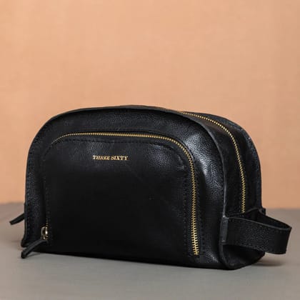 Travel Kit Pouch Black-Black