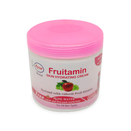 Ayur Herbals Fruitamin Skin Hydrating Cream, 500 ml Tub