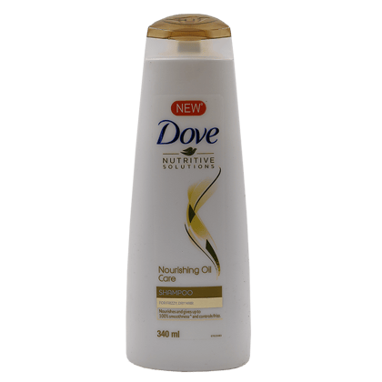 Dove Nourishing Oil Care Shampoo, 340 Ml