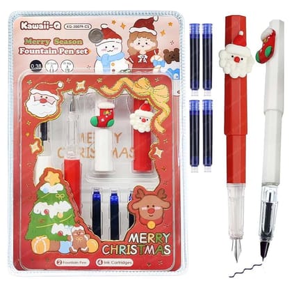 Christmas Fountain Pen Set-Red