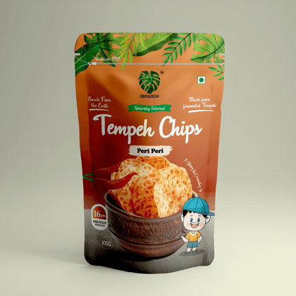 Peri-Peri Tempeh Chips | 100g