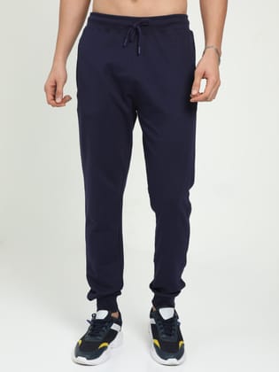 SimplySolid Navy Joggers-S