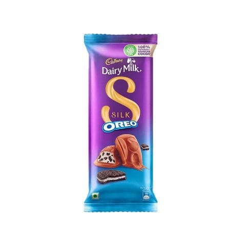 Cadbury Dairy Milk Silk Oreo Chocolate Bar, 60 gm Bar