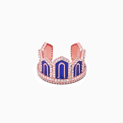 Rose Gold Gates to Taj Ring