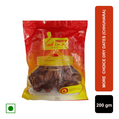 More Choice Superior Dry Fruits Dates, 200 gm Pouch