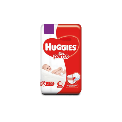 Huggies Dry Pants Diapers Small, 36 Units Pack