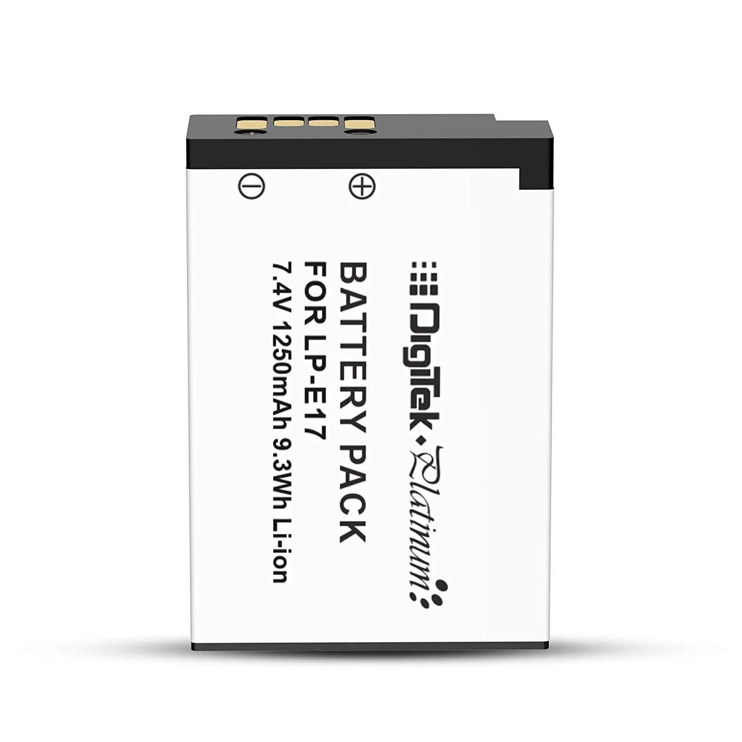 Digitek (LP-E17 Platinum) Platinum Extra Power Secondary Rechargeable Li-ion Battery for Camera LP-E17