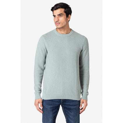 Red Tape Men's Pastel Green Sweater