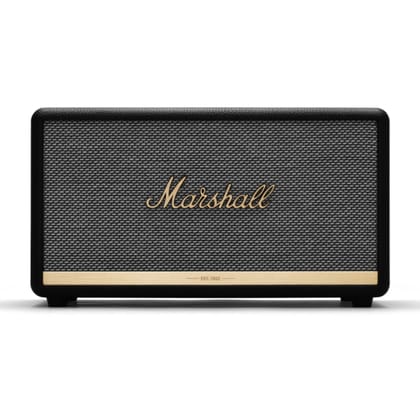 Marshall Stanmore II 80W Bluetooth Speaker (Clean and Precise Audio, Stereo Channel, Black)