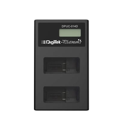 Digitek (DPUC 014D (LCD MU) for Hero 8 7 6 & 5 ) Platinum Charger DPUC 014D (LCD MU) for Hero 8 7 6 & 5 Battery-DPUC 14D (Hero 9)