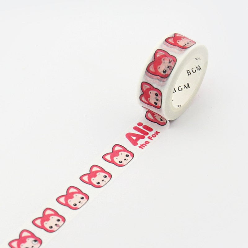 Character Washi Tape Face