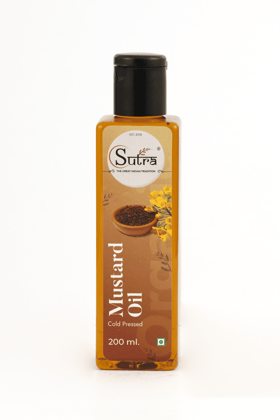 Sutra Mustard Oil Premium, 200 ml
