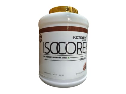 Ketones Nutrition Isocore 2Kg | Low Carb Whey Protein Isolate Powder | Double Rich Chocolate