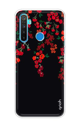 Floral Deco Soft Cover For Realme 5