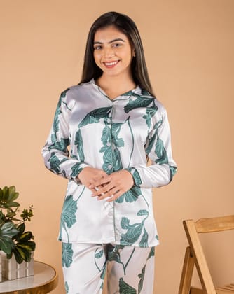 Belle Green Meadows PJ Set-S