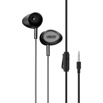 UBON GPR-411 Universal Champ Perfume Series Earphones (Black)