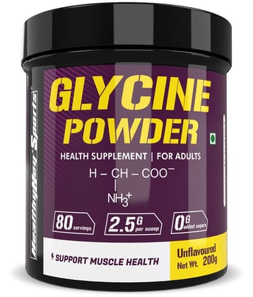 HealthyHey Sports Glycine powder 200 gm