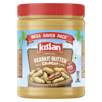 Kissan Butter Peanut Crunchy Pet Jar 920g