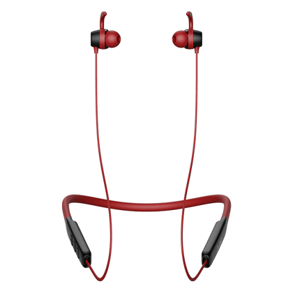 boAt Rockerz 255 Neo | Wireless Bluetooth Neckband with 12mm*2 Drivers, Upto 25Hrs Playback, Beast Mode & ENx Technology, Maroon Madness